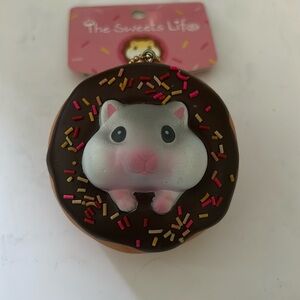 Hamster in donut squishy. The Sweets Life, Hamee